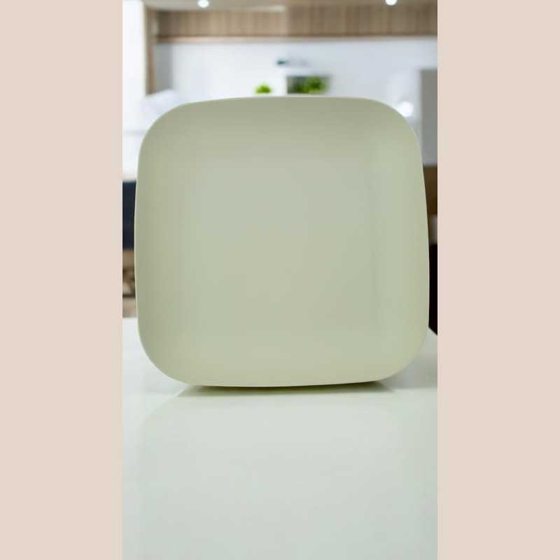 Plateaux carre pp 28*28cm x2 ivoire