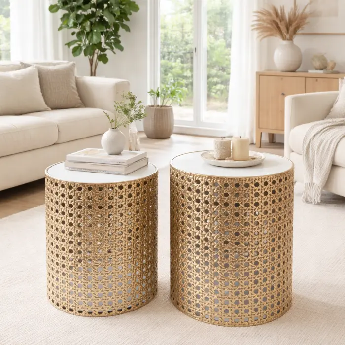 Grande table basse "Ludivine" - 38*50 cm