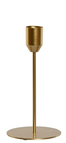 Chandelier en metal dore 8x8x16 cm 