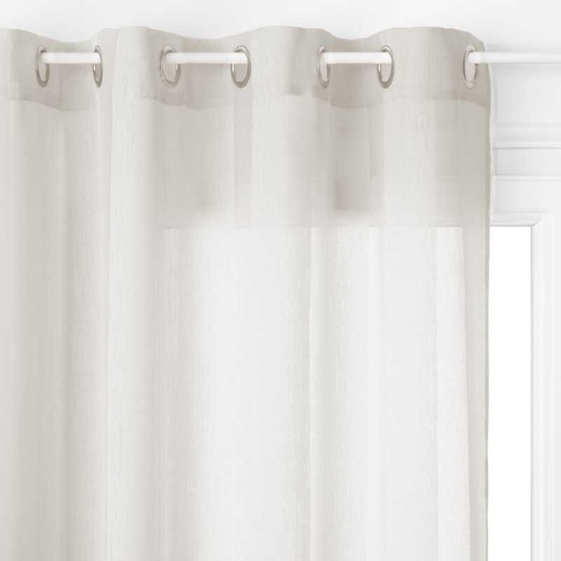 Voilage elsa ivoire 140x240