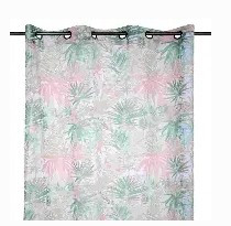 Plumeria rideau 135x260 multicolore - 100% pe -
