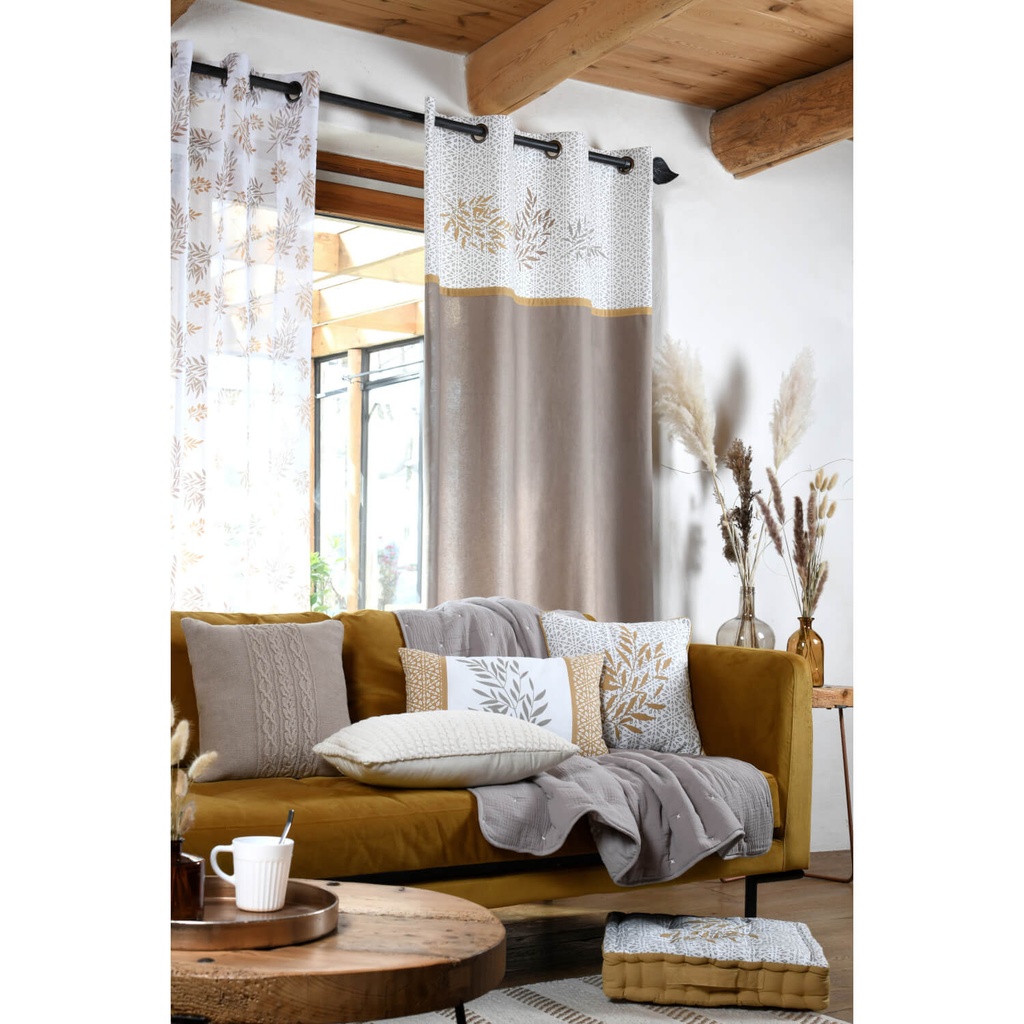 Boden rideau 140x260 oeil taupe