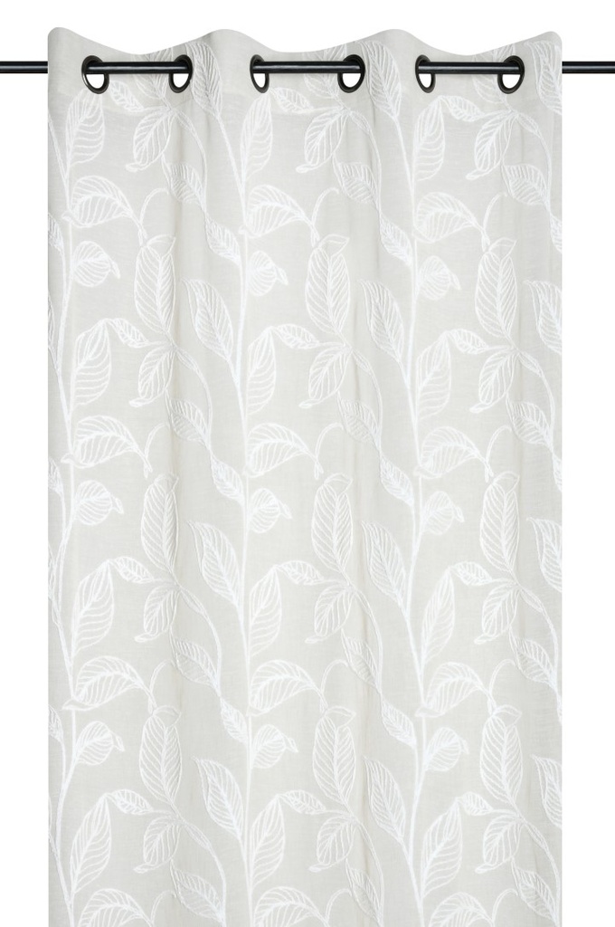 Voilage hemera naturel 140x260