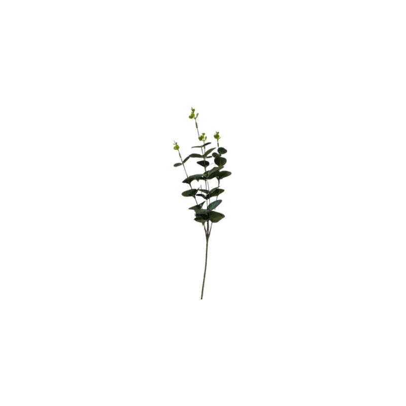 Tige eucalyptuse vert plastique