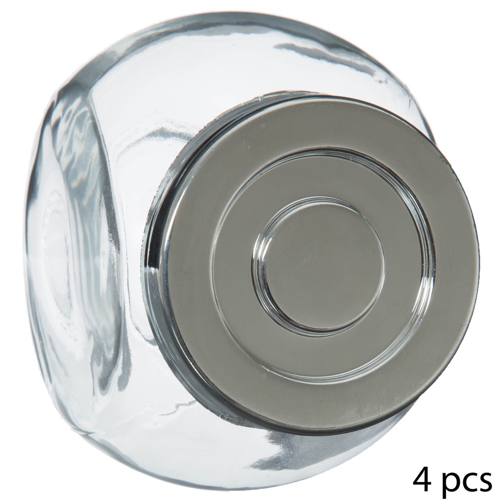 Bocal epice x4 inox 0,2l set
