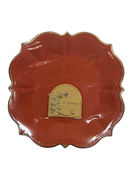 Assiette dessert terra x10 
