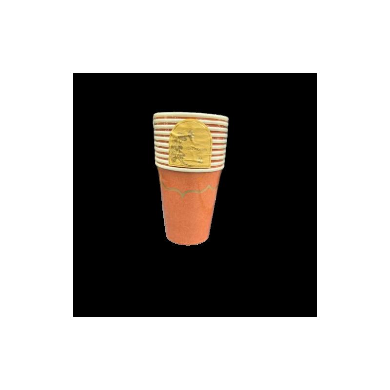 Gobelet terracotta x10