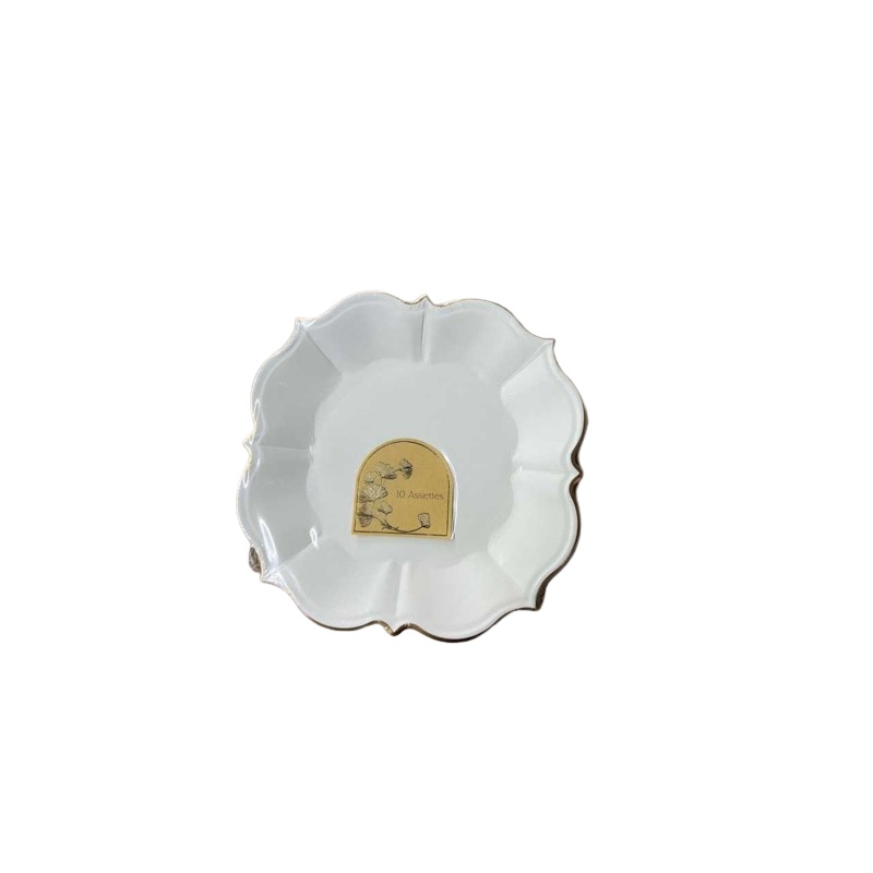 Assiettes  blc x10
