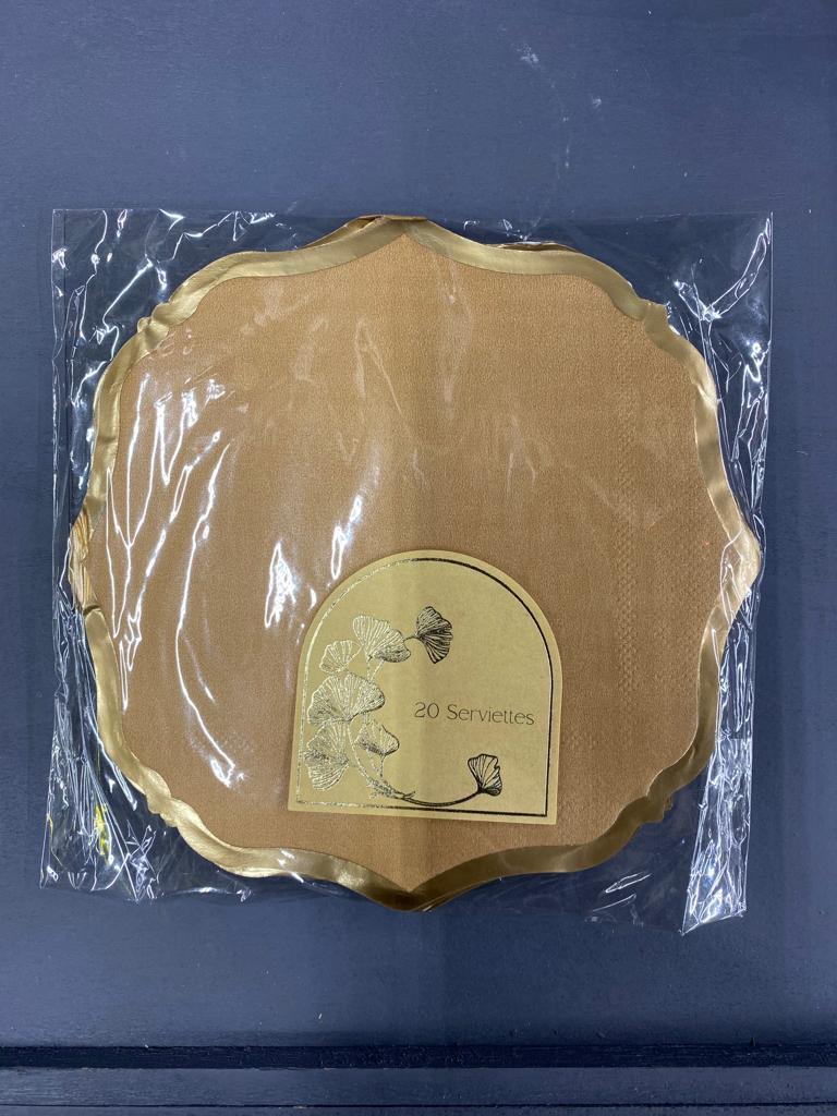 Serviette kraft x20