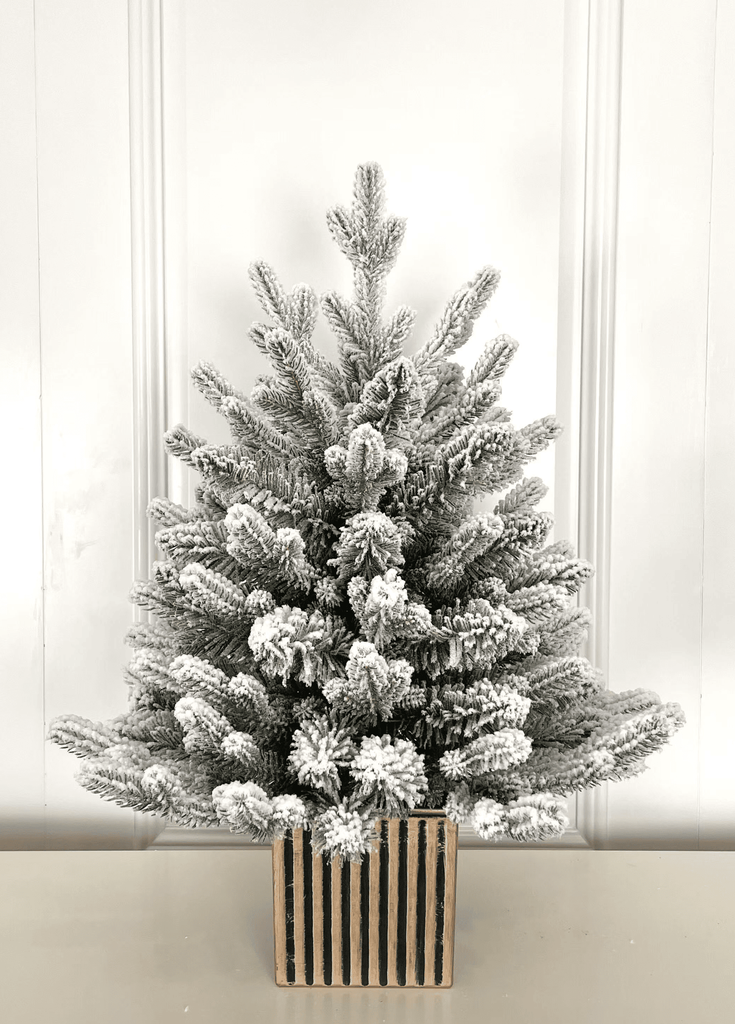 Sapin enneigé de noël-mod 60