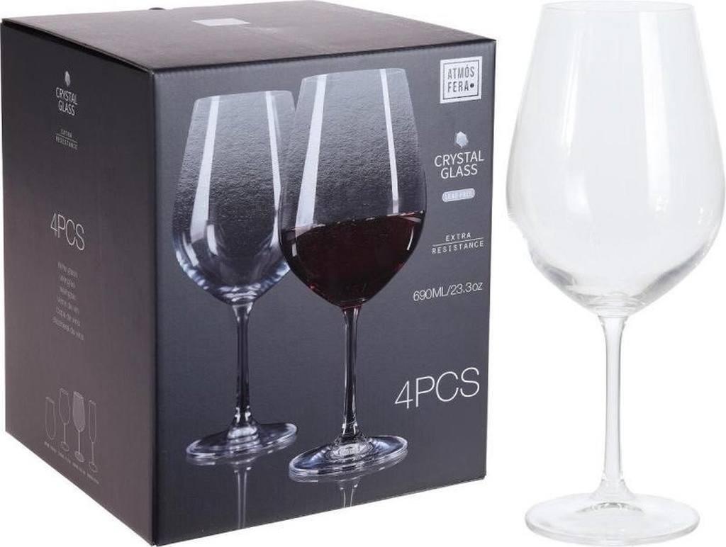 Verre à champagne - cristal -