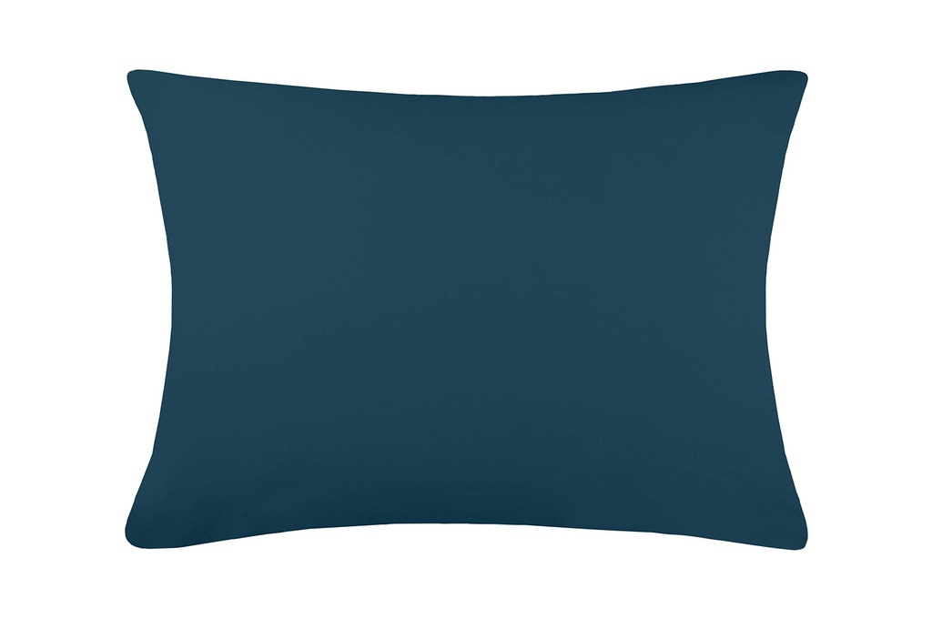 Cottage taie 50x70 sac 100%co petrole 60fils cot.lave