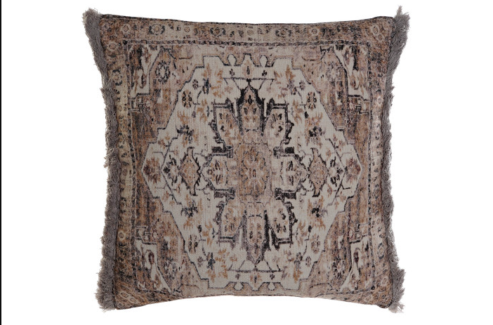 Coussin coton 60x10x60 850 gr. flecos multicolore