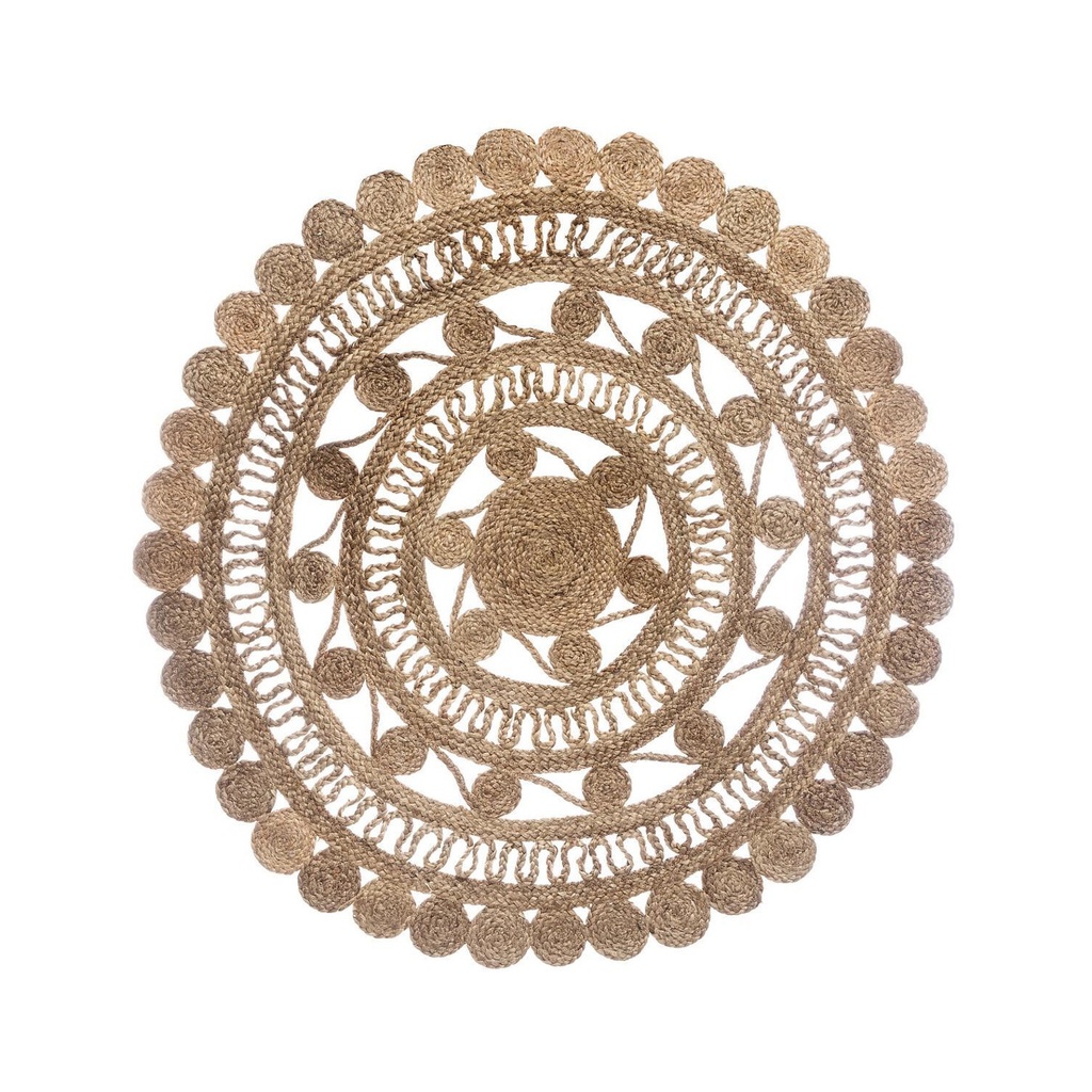 Tapis rond 180 cm jute