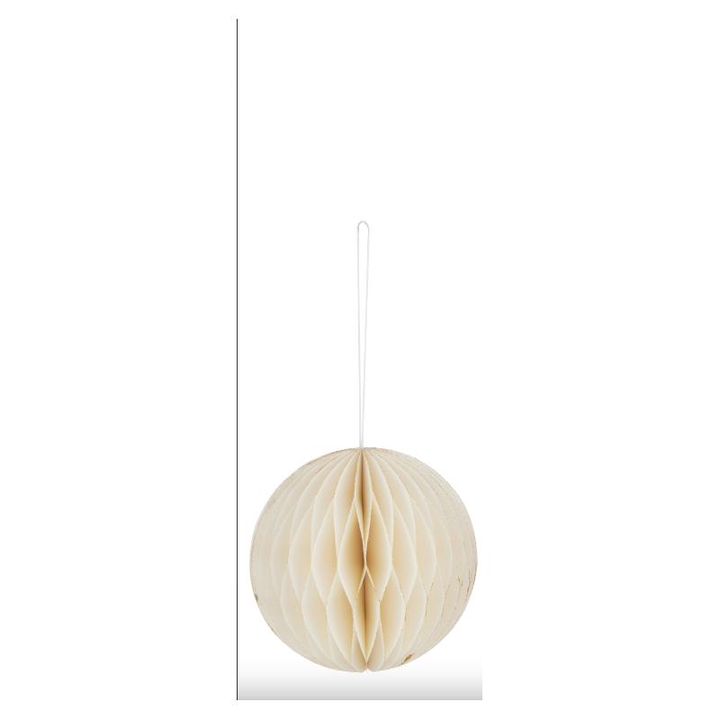 Boule papier d8 blancs