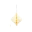 Lanterne pap-16x16x20 blancs