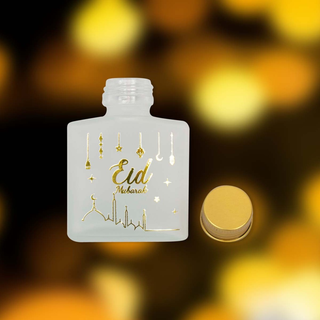 Bouteille en verre eïd mubarak - 200ml
