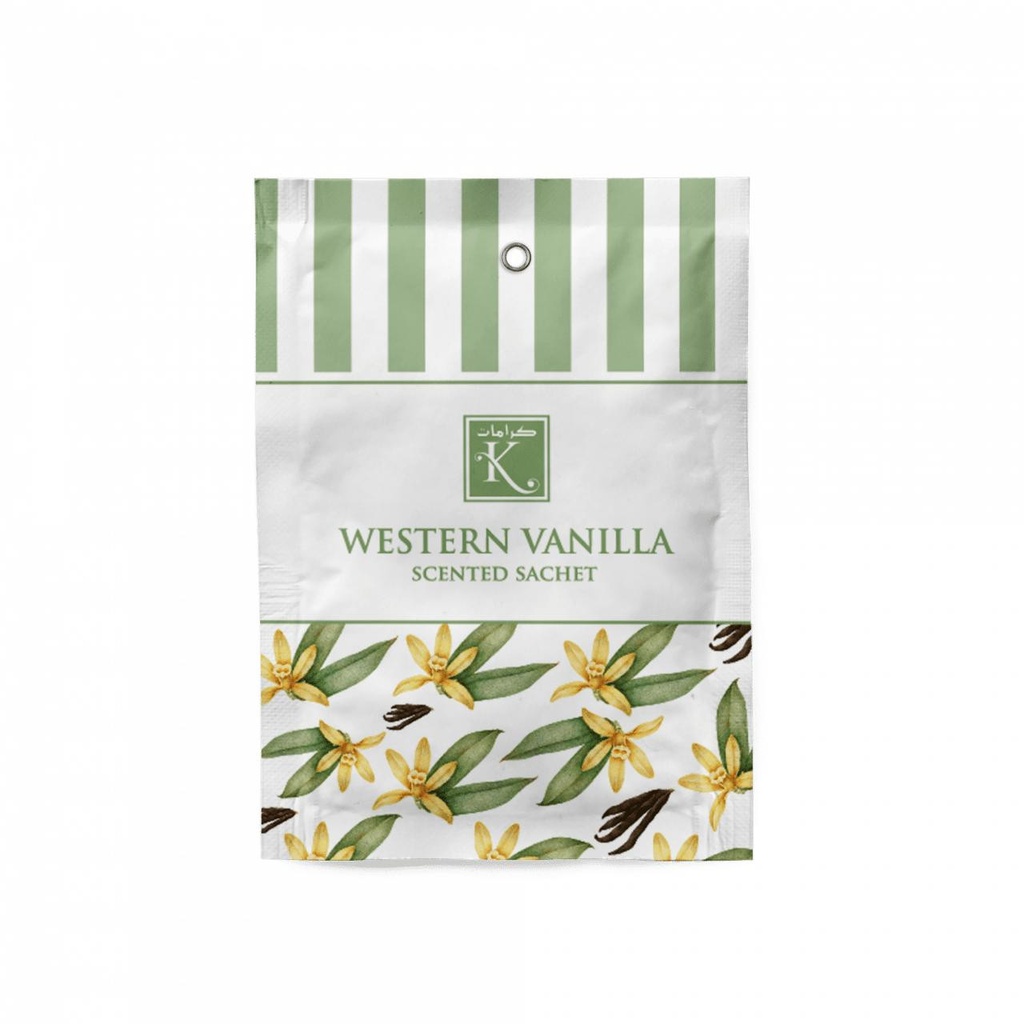 Sachet parfume western vanilla karamat