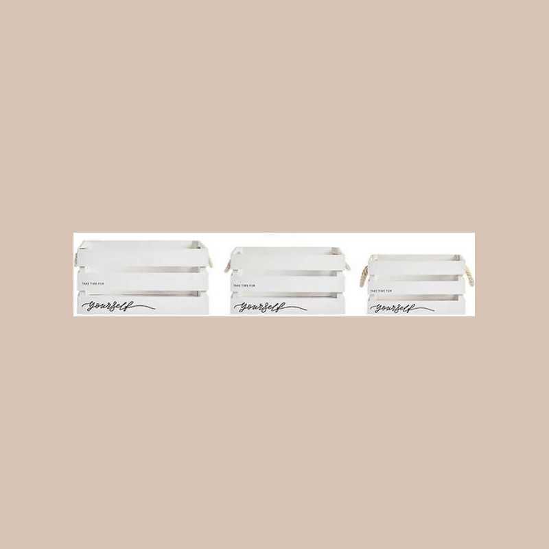 Boite bois blanc yourself