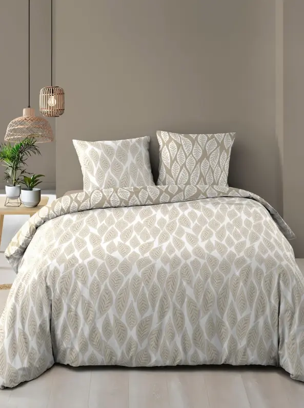 Parure 3 p. 260x240 cm imprime 42 fils allover amanda