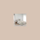 Parure 3 p. 240 x 220 cm percale imp. 78 fils allover melisse