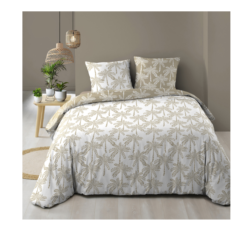 Parure 3 p. 240 x 220 cm imprime 57 fils allover oliana