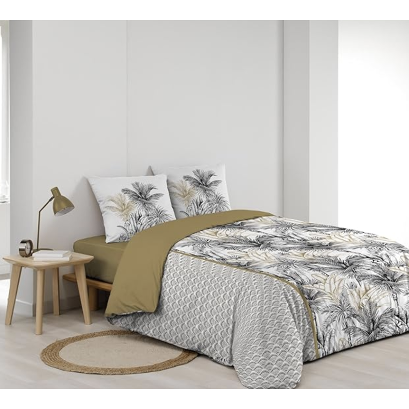 Parure 3 p. 240 x 220 cm imprime 42 fils allover dakar