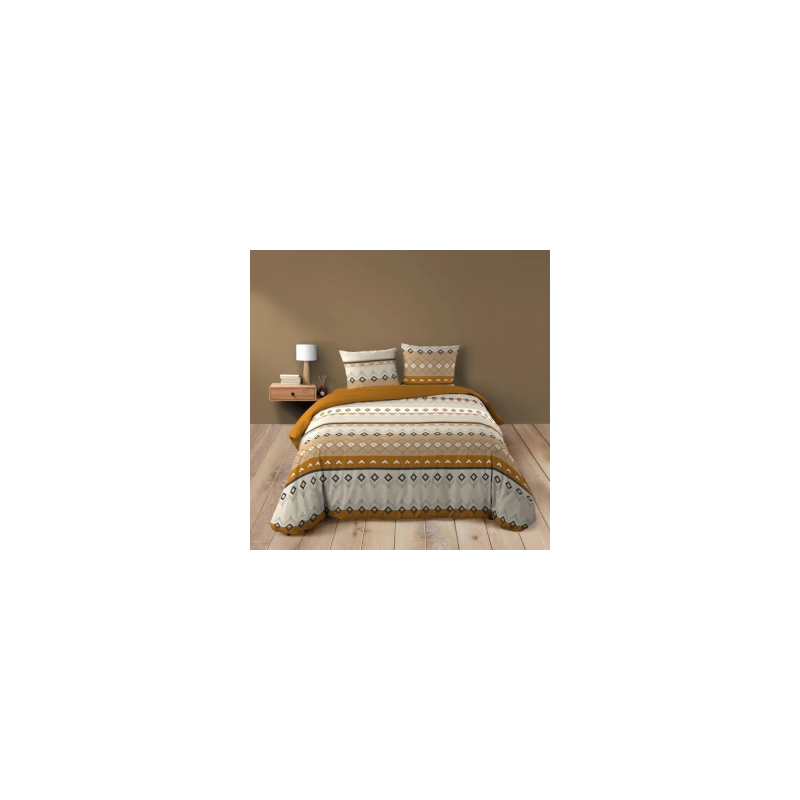 Parure 3 p. 240 x 220 cm imprime 42 fils allover xena