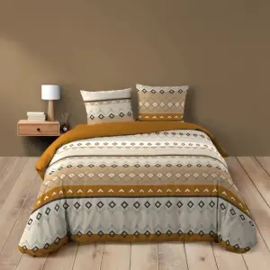 Parure 3 p. 240 x 220 cm imprime 42 fils allover xena