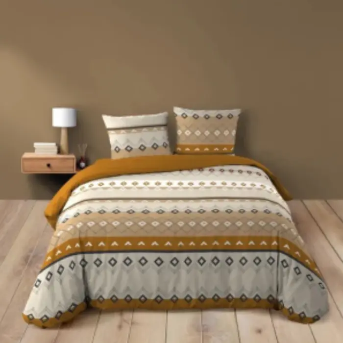 Parure 3 p. 260 x 240 cm imprime 42 fils allover xena