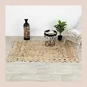 Tapis jute ajoure 120x170