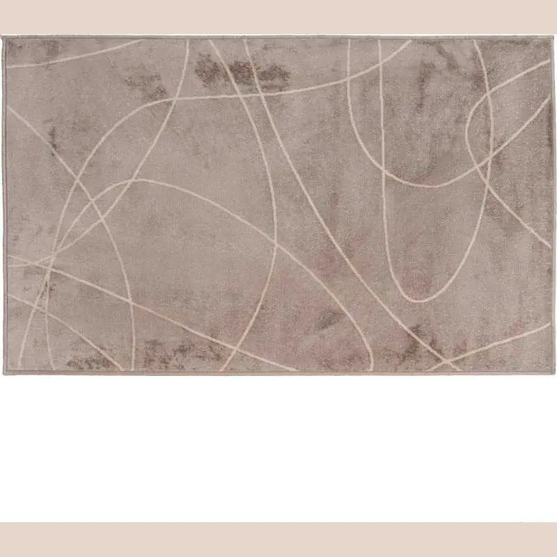 Tapis rectangle 68 x 110 cm viscose tissee holi