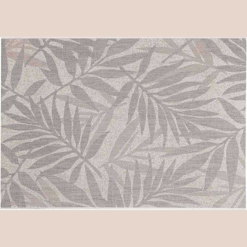 Tapis rectangle 120 x 170 cm tisse plat palmyre
