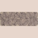 Tapis rectangle 45 x 120 cm tisse imprime jade