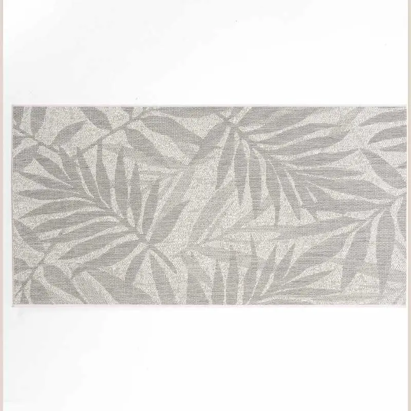 Tapis rectangle 80 x 150 cm tisse plat palmyre