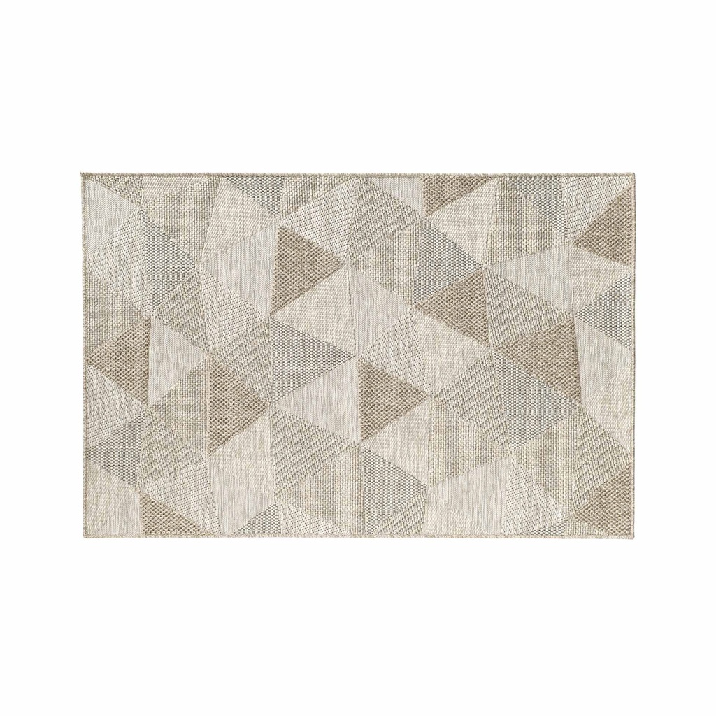 Tapis rectangle 120 x 170 cm tisse plat odilon