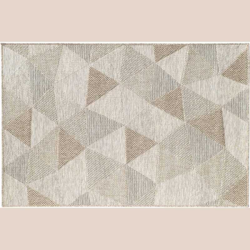 Tapis rectangle 120 x 170 cm tisse plat odilon