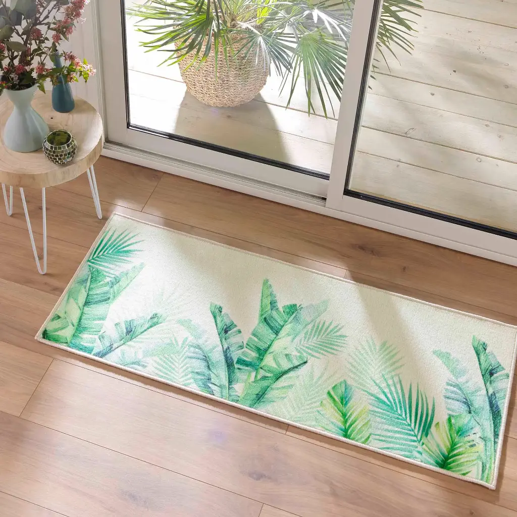 Tapis rectangle 50 x 120 cm imprime digital native