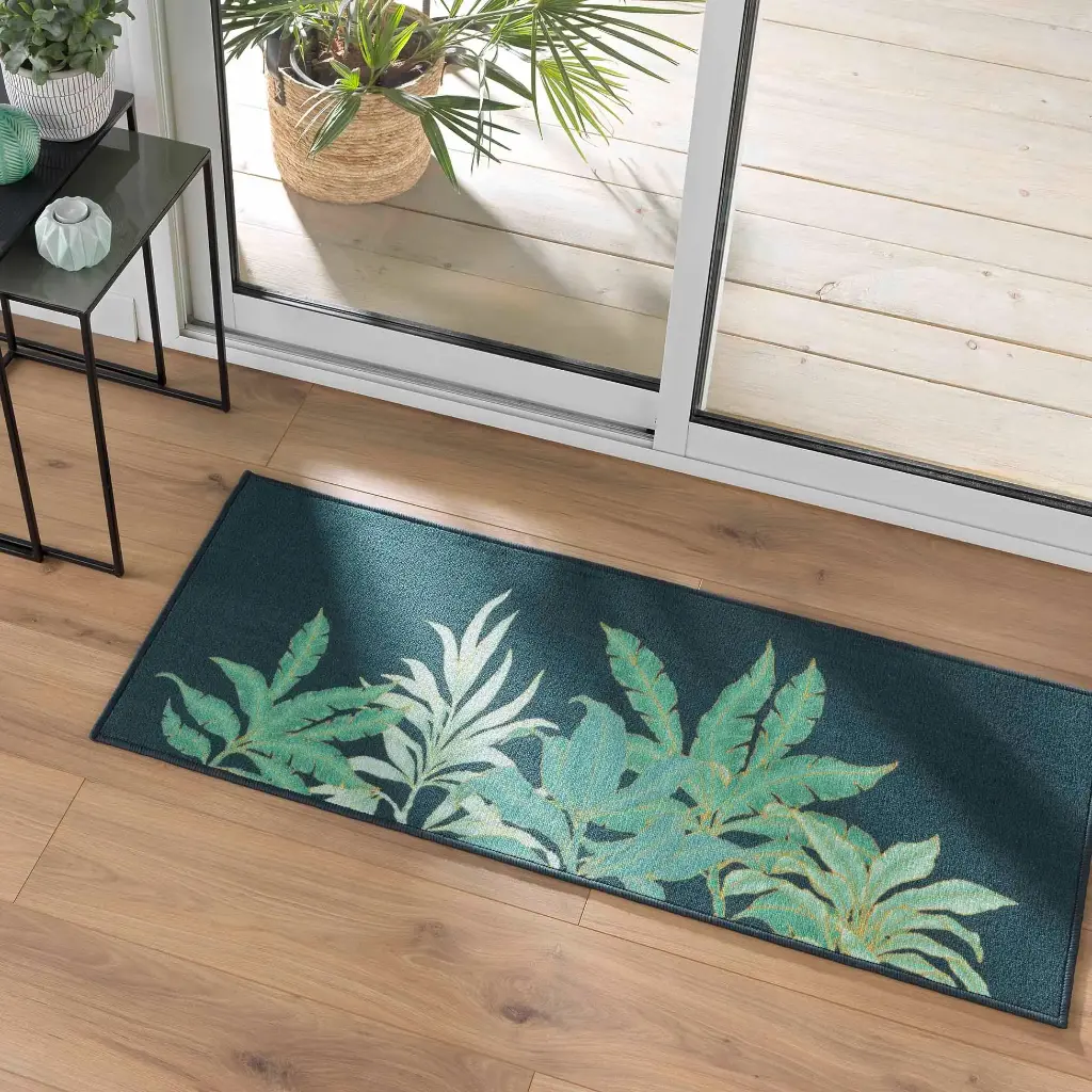 Tapis rectangle 50 x 120 cm imprime digital vayana