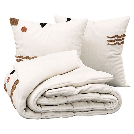 Parure coton lav tuft bli240x220 dc