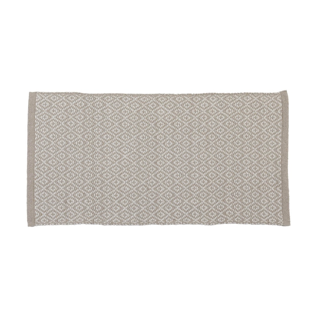 Tapis alice coton/autres fibres 45x90 cm - beige