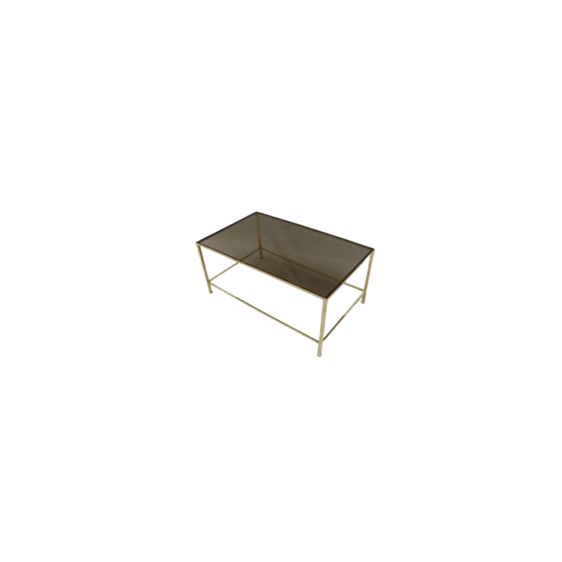 Table rectangulaires noir or