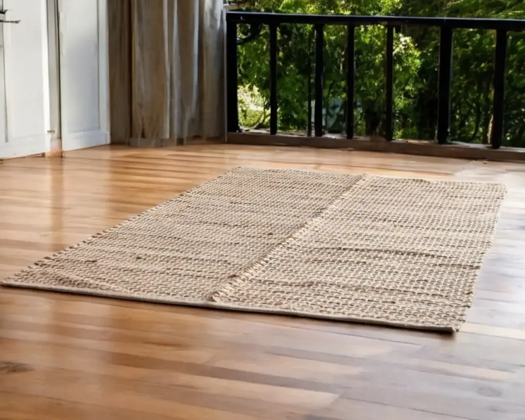 Tapis 120x180cm coton jute
