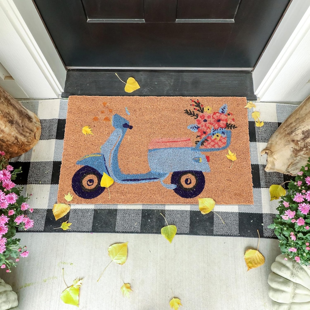 Paillasson fibre coco 39x59cm - scooter
