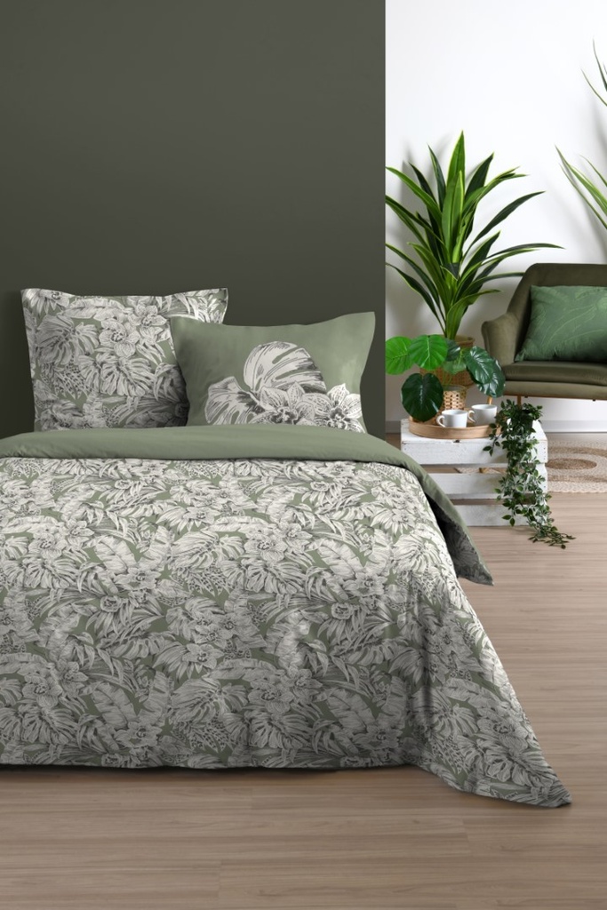 Parure 3 pièces 240x220 maissa vert