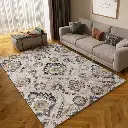 Tapis "feuilles d'aurore" - 160*230 cm