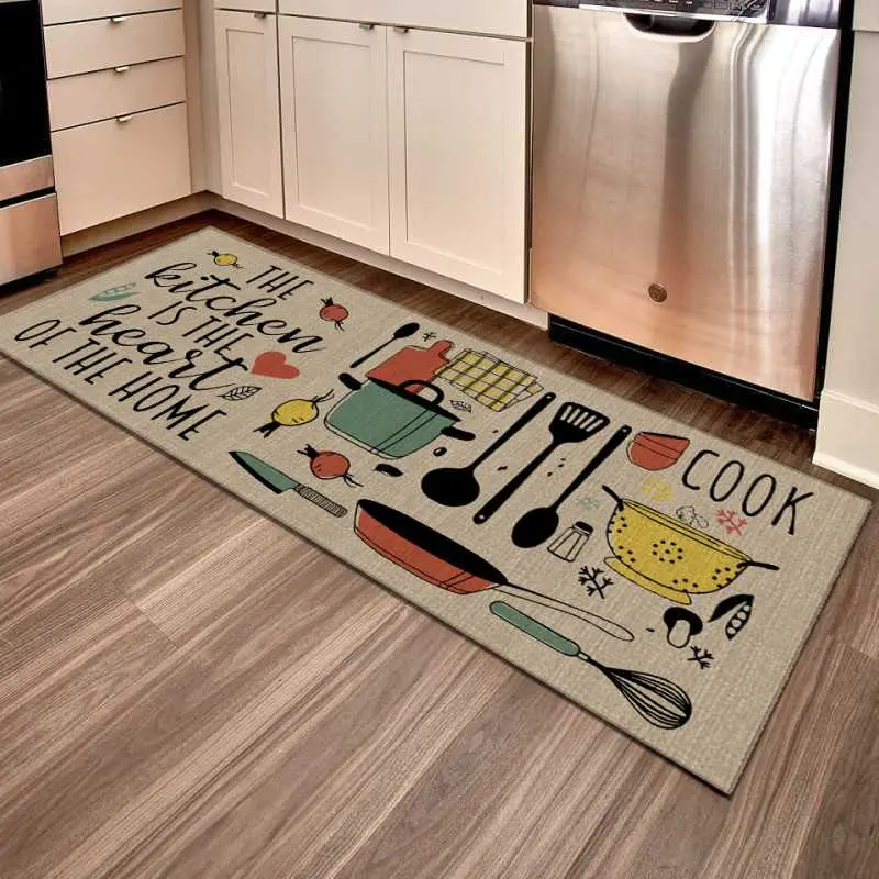 Tapis 50x120 impression jute kitchen