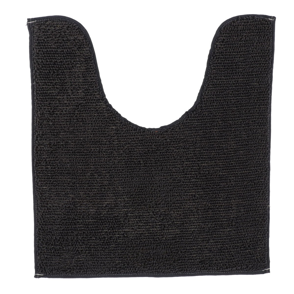 Tapis contour wc polyester 45x50cm