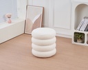 Pouf Emma blanc