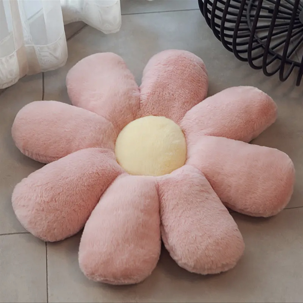 Coussin célia rose foncé 60x60cm